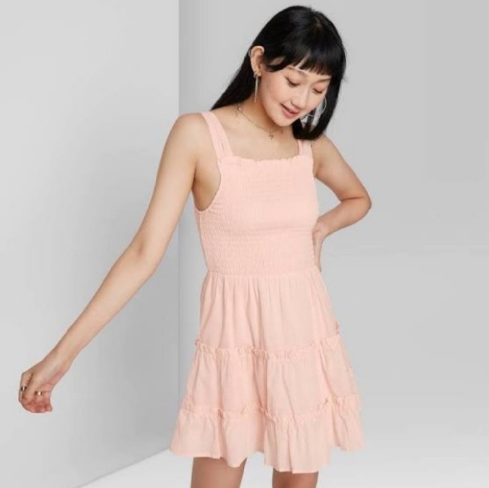 Women's Fable Smocked Teared Dress